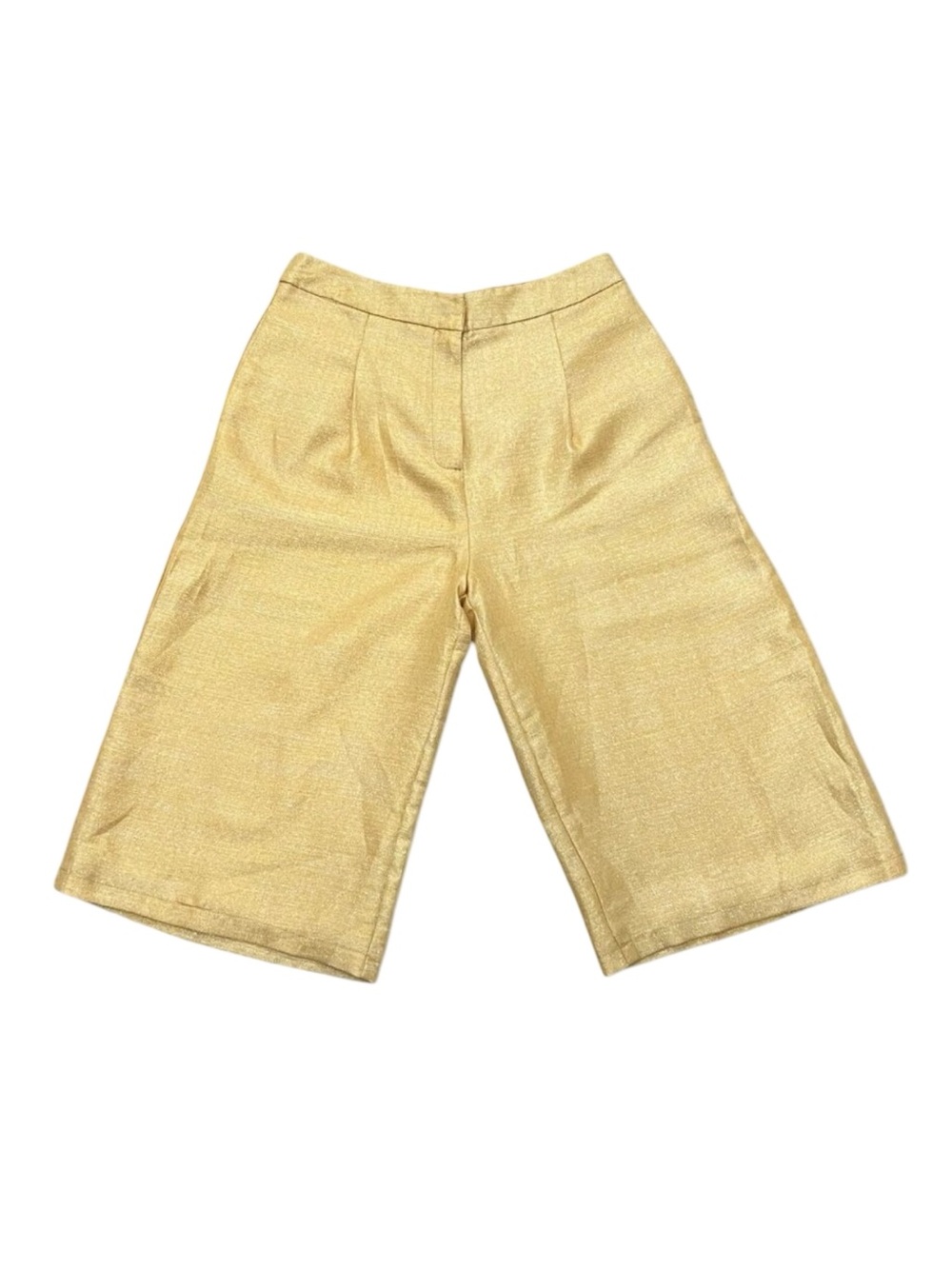 Women’s Delphine Gold Metallic Shorts 2010s